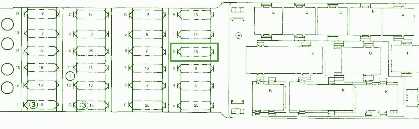 2004 Toyota Camry Main Fuse Box Diagram  U2013 Auto Fuse Box