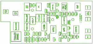 2002 Chevy Colorado Fuse Box Diagram