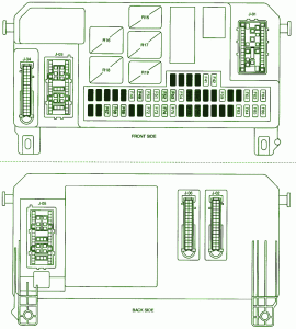 2003 Mazda2 Under The Dash Fuse Box Diagram