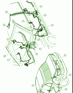 2004 Saturn Curve Component Fuse Box Diagram