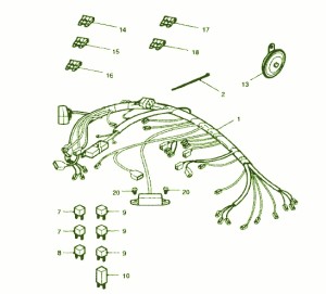 2004 Thriump Truxton Wiring Fuse Box Diagram