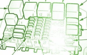 2005 Holden Commodore Compartment Fuse Box Diagram