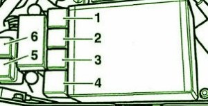 2005 Triumph Truxton Mini Fuse Box Diagram