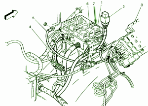 2006 Chevrolet Diesel 3500 Front Fuse Box Diagram