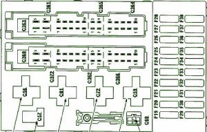 2008 Ford Kuga Central Junction Box Fuse Box Diagram