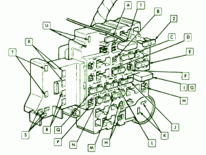 1991 Chevy Dually Primary Fuse Box Diagram