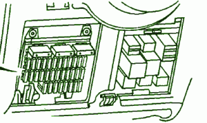 1999 Cadillac Krystall Koach Under Dash Fuse Box Diagram