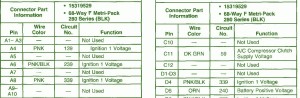 2000 Pontiac Vibe Engine Fuse Box ap