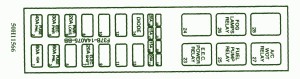 2002 Mazda Soho Mini Fuse Box Diagram