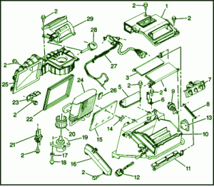 2002 Oldsmobile Alero ‎2200 Ecotec Fuse Box Diagram