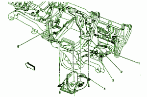 2004 GMC Kodiak C4500 Instrument Fuse Box Diagram