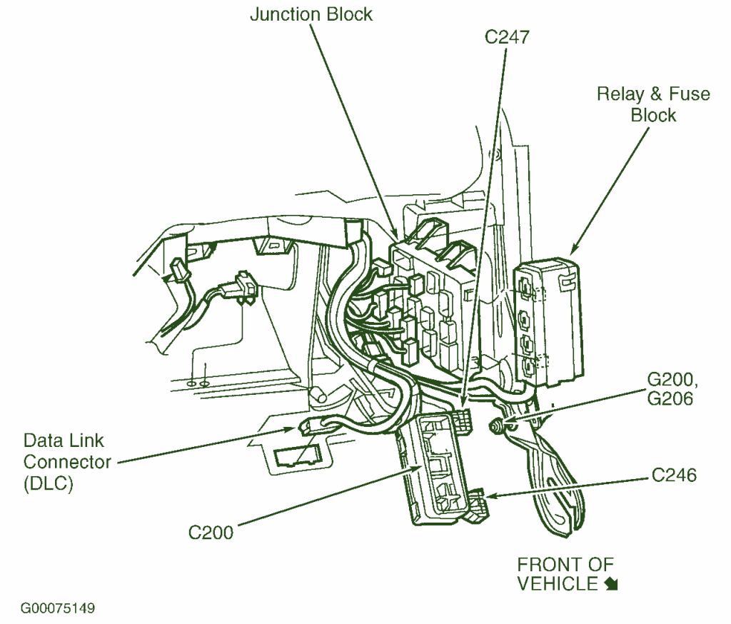 2007 Dodge Caliber Fuse Box Diagram
